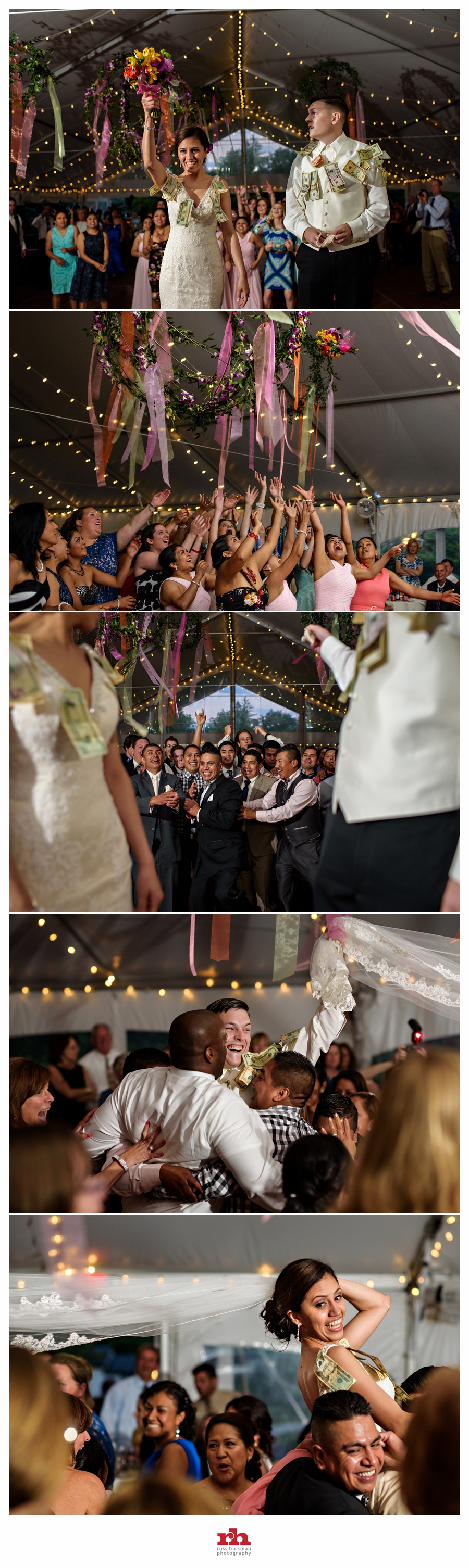 A Mexican American Wedding Reception at Pearl S Buck Estate in Bucks County, PA.